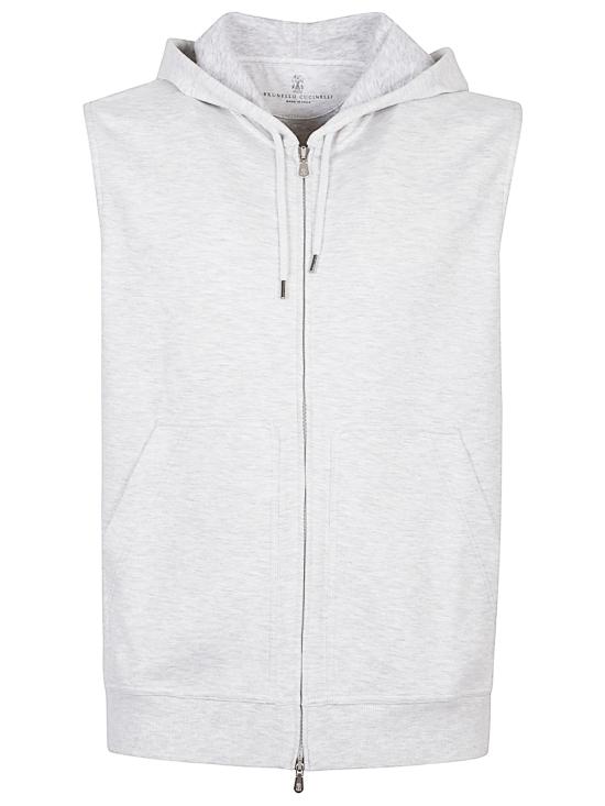 26SS 브루넬로 쿠치넬리 니트 베스트 MM8319079G C1250 Grigio
