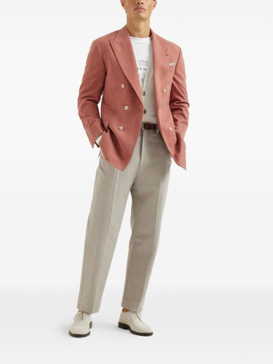 26SS 브루넬로 쿠치넬리 잉글리시 립 가디건 M29400116 CO312 Bianco - BRUNELLO CUCINELLI