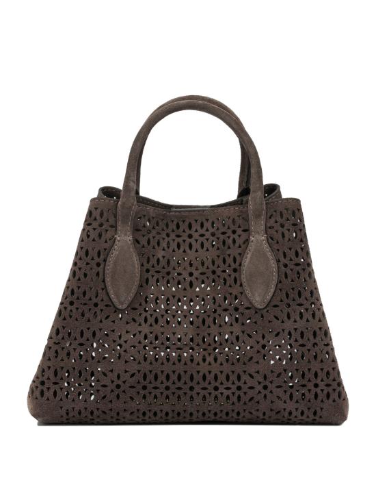 26SS 지아니 끼아리니 토트백 BS11836CMLSRMASHUP974 MOKA Brown