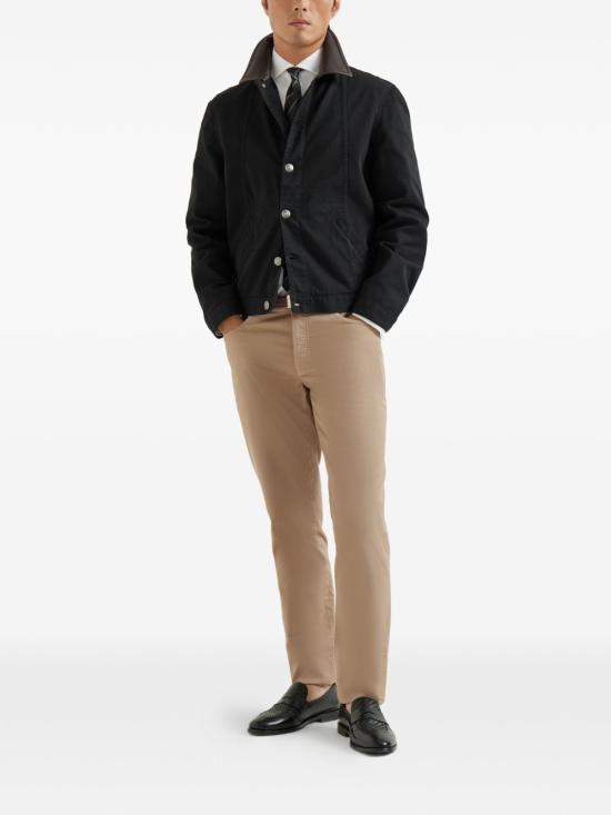 26SS 브루넬로 쿠치넬리 스트레이트 팬츠 M289LI1780 C6045 Beige - BRUNELLO CUCINELLI