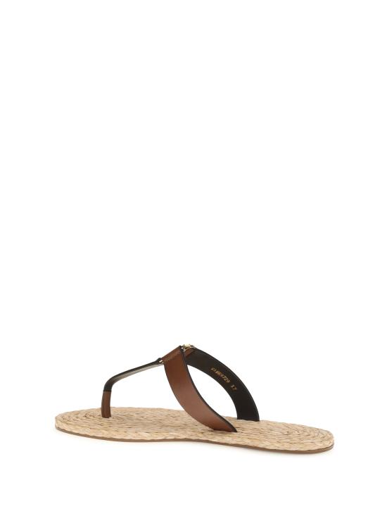 26SS 생로랑 샌들 869729DWEDD 6036 BROWN - SAINT LAURENT