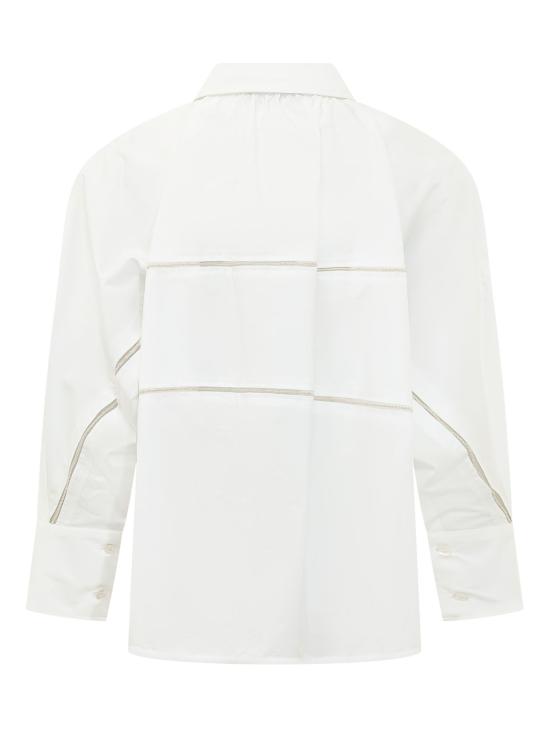 26SS 파비아나 필리피 셔츠 CAD266F309L582 21 BIANCO OTTICO - FABIANA FILIPPI