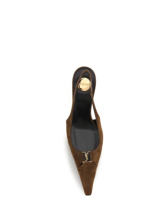 26SS 생로랑 힐/펌프스 858966AAG02 2319 BROWN - SAINT LAURENT