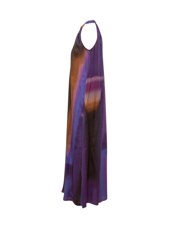 26SS 모모니 롱 원피스 261MMODR02526104MO 4468 IRIS CARAMELLO - MOMONI