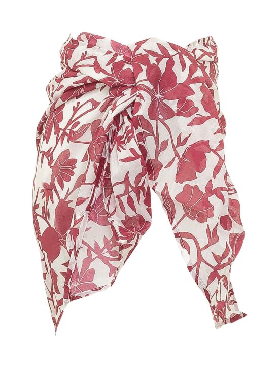 26SS 선덱 숏 스커트 W962PAVL37H A907H DEEP SCARLET - SUNDEK