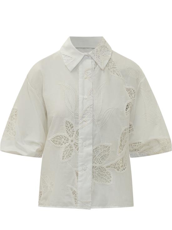 26SS 선덱 셔츠 W285SHSG300 00600 WHITE