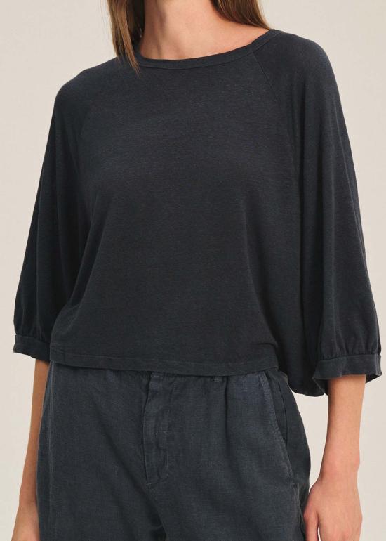  벨벳 긴팔 티셔츠 셸리 긴팔 탑 섀도우