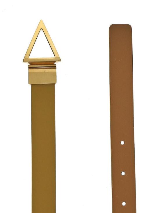  보테가베네타 벨트 보테가 베네타 슬림 가죽  버터스카치 - BOTTEGA VENETA