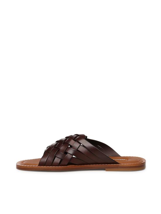 26SS 미우미우 샌들 5XX678 3ZN8F0201 Coffee - MIU MIU