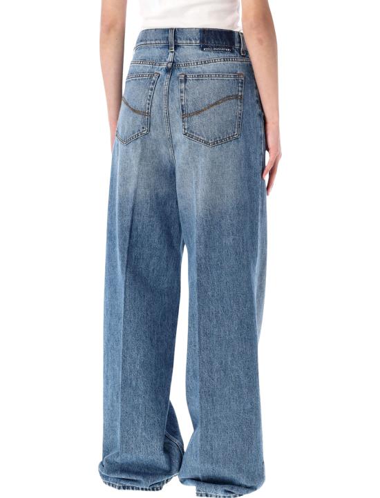 26FW 스텔라 맥카트니 데님 팬츠 6D04133SQH27 4153 ICONIC MID VINTAGE BLUE - STELLA MCCARTNEY