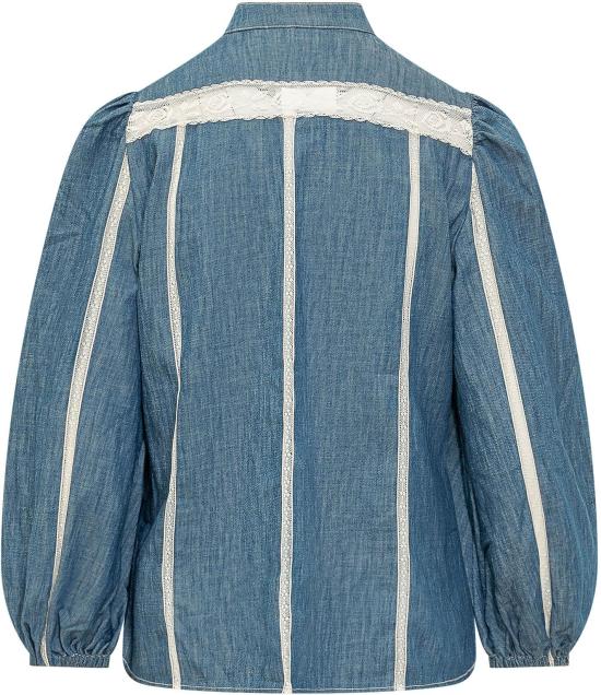 26SS 짐머만 블라우스 5604TRS261RWBLU BLUE - ZIMMERMANN
