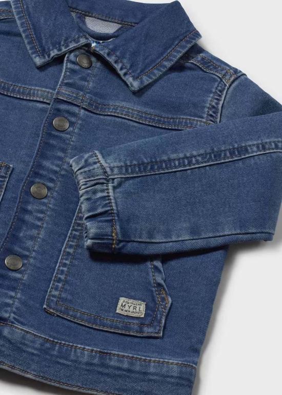  [키즈] 컬러드 오가닉스 자켓 키즈  마요랄 다크 데님 재킷 - COLORED ORGANICS