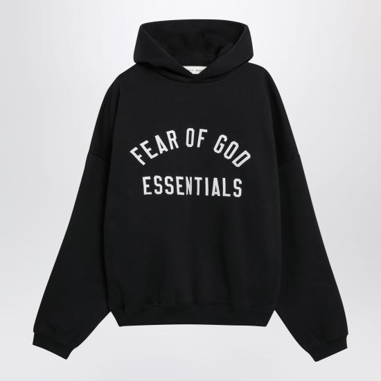 26SS 피어오브갓 후드 티셔츠 192AS266991F Black