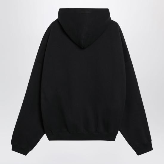 26SS 피어오브갓 후드 티셔츠 192AS266991F Black - FEAR OF GOD
