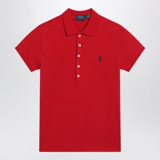 26SS 폴로 랄프로렌 슬림핏 스트레치 폴로 셔츠 211B18200008CO Red