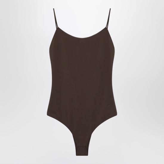 26SS 자크뮈스 카바나 러플 원피스 수영복 OPW00050AW00096 Brown