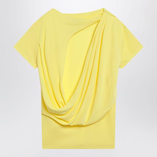 26SS 자크뮈스 반팔 티셔츠 TOW00912AJ00253 Yellow - JACQUEMUS