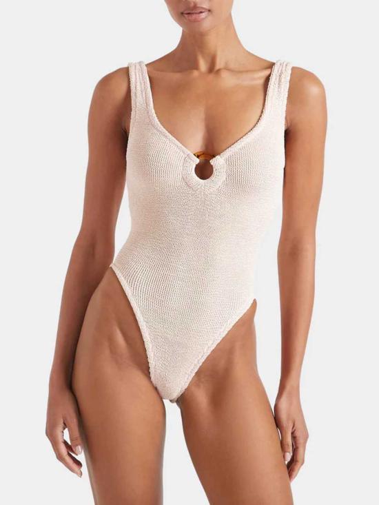 26SS 훈자 지 원피스 수영복 SCELINESH BLUSH - HUNZA G