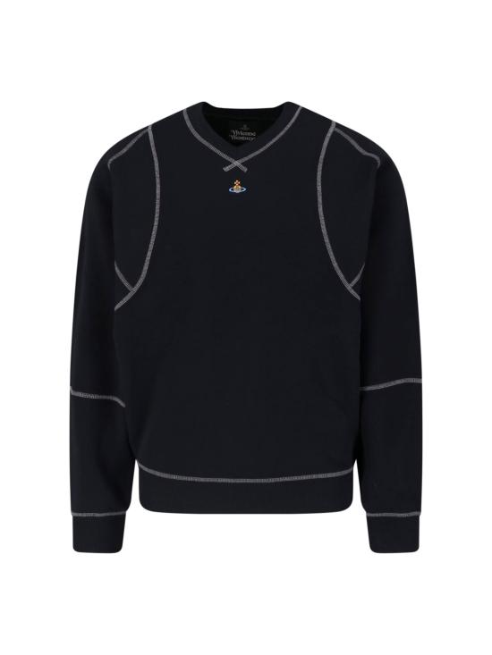 26SS 비비안웨스트우드 긴팔 티셔츠 2I01000Q J00AS N401 Black