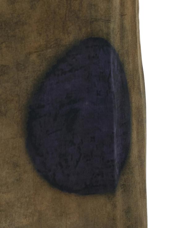  우마 왕 롱 원피스 아나야 브이넥 긴팔 브라운 드레스 - UMA WANG