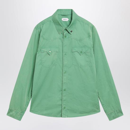 26SS 베르사체 긴팔 셔츠 10239791A18185 Green