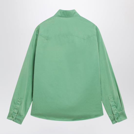 26SS 베르사체 긴팔 셔츠 10239791A18185 Green - VERSACE