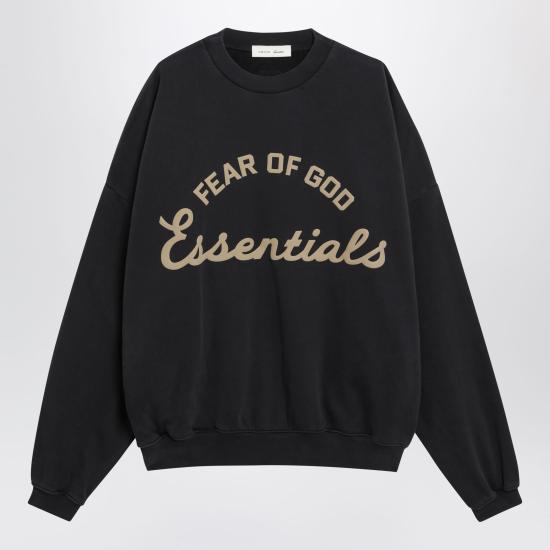 26SS 피어오브갓 90s 로고 크루넥 스웨트셔츠 192SP264451F Black