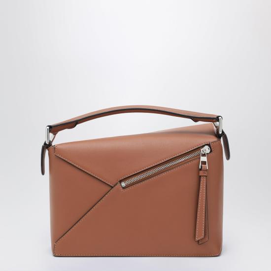 26FW 로에베 클래식 카프스킨 스몰 퍼즐 엣지백 A510P60XACLE Brown - LOEWE