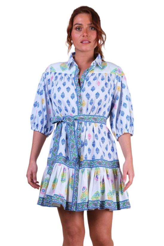 26SS Miss June 미디 원피스 4129 Blue