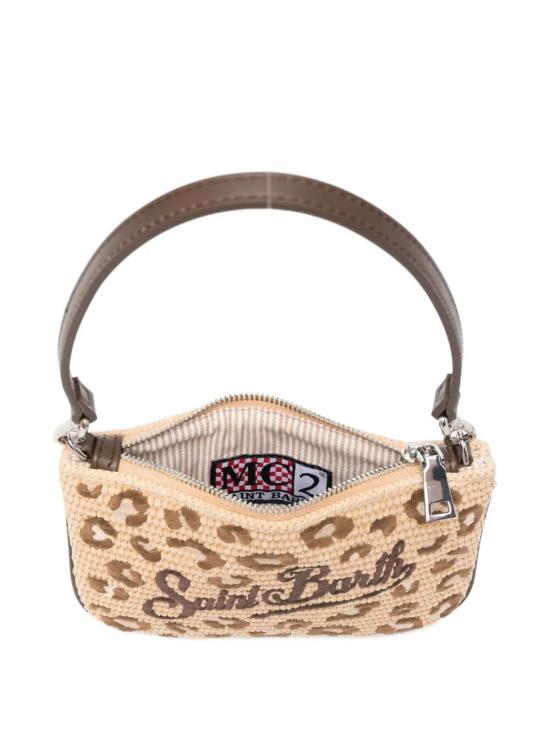 26SS 세인트바쓰 클러치/파우치 PARM002 00349L LEOPARD 18 EMB - MC2 SAINT BARTH