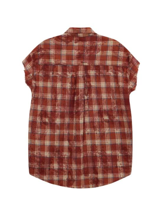 26SS 아큐펑처 1993 긴팔 셔츠 HTEM230902793 CHECK RED - ACUPUNCTURE 1993