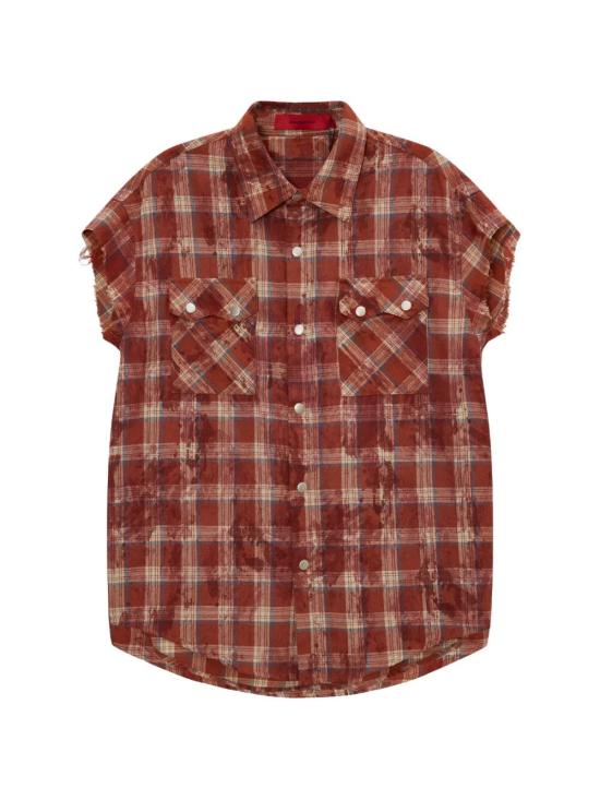 26SS 아큐펑처 1993 긴팔 셔츠 HTEM230902793 CHECK RED