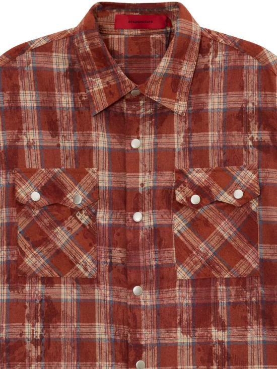 26SS 아큐펑처 1993 긴팔 셔츠 HTEM230902793 CHECK RED - ACUPUNCTURE 1993