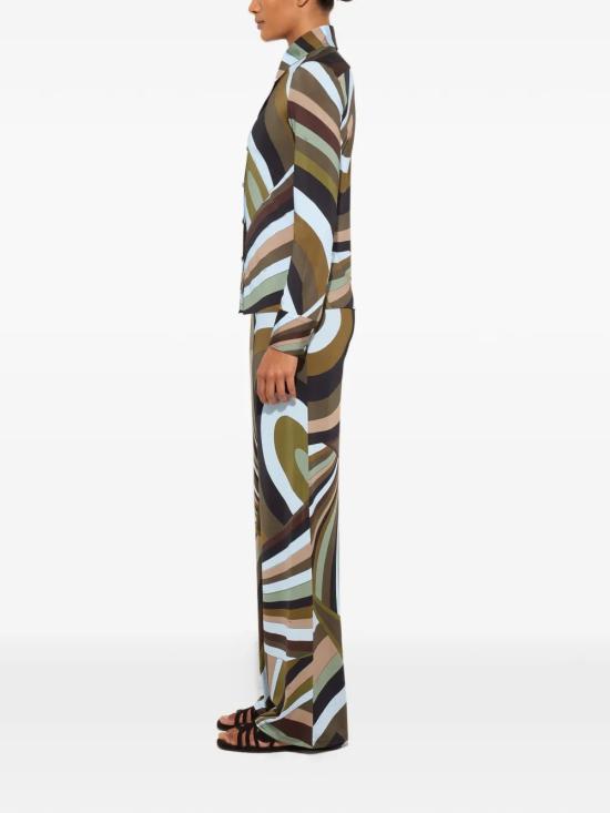 26SS 푸찌 셔츠 6HJJ056H757008 Green - PUCCI