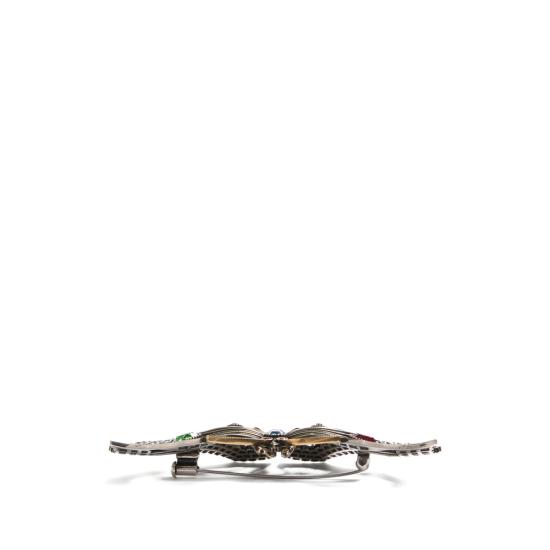 26SS 발렌티노 가라바니 브로치 8W0J0BT7YCW 3DQ SILVER BLUE - VALENTINO GARAVANI