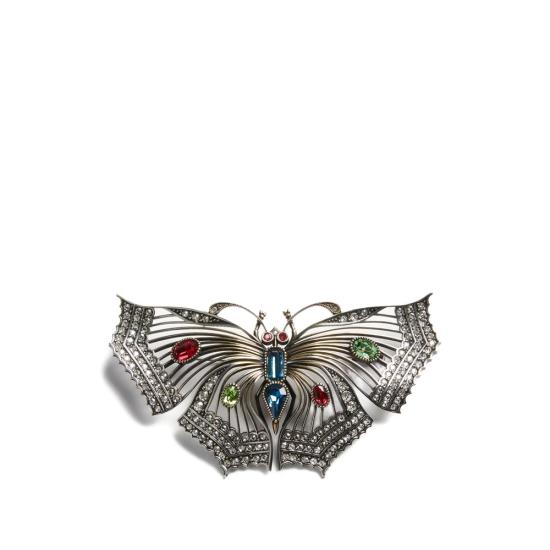 26SS 발렌티노 가라바니 브로치 8W0J0BT7YCW 3DQ SILVER BLUE