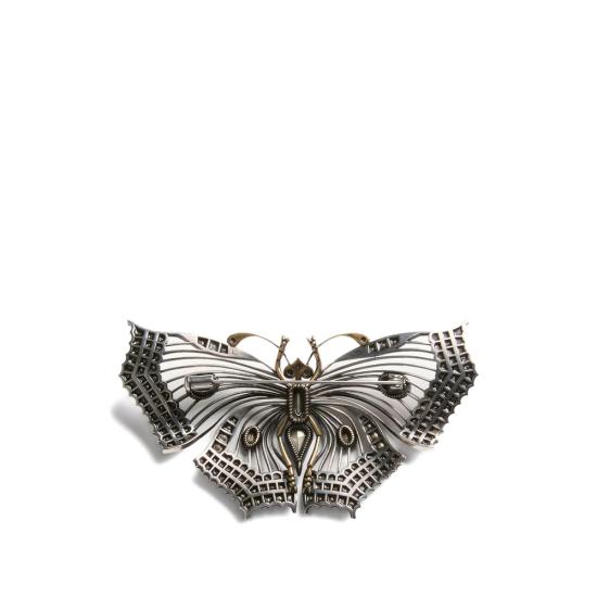26SS 발렌티노 가라바니 브로치 8W0J0BT7YCW 3DQ SILVER BLUE - VALENTINO GARAVANI