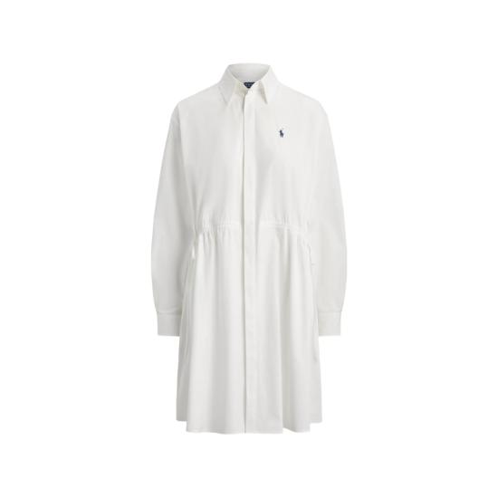 26SS 랄프 로렌 미디 원피스 211B19986003 WHITE