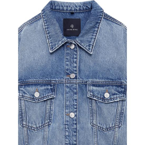 26SS 애니빙 데님 자켓 A 01 12155 WHD39 BLUE - ANINE BING
