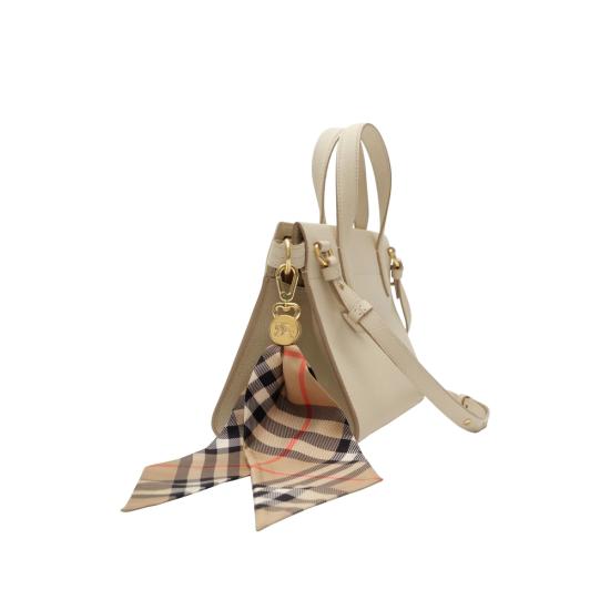 26SS 버버리 키링 8124153 LS SILK A2021 NEUTRALS - BURBERRY