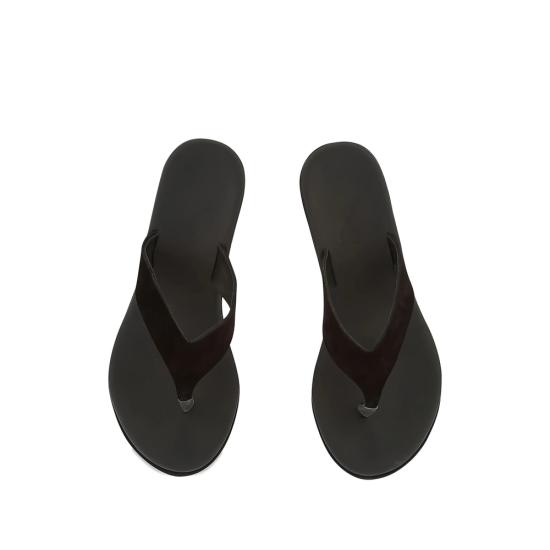 26SS 에이션트 그릭 뮬/슬리퍼 CHARYS WEDGE CROSTA BLACK - ANCIENT GREEK