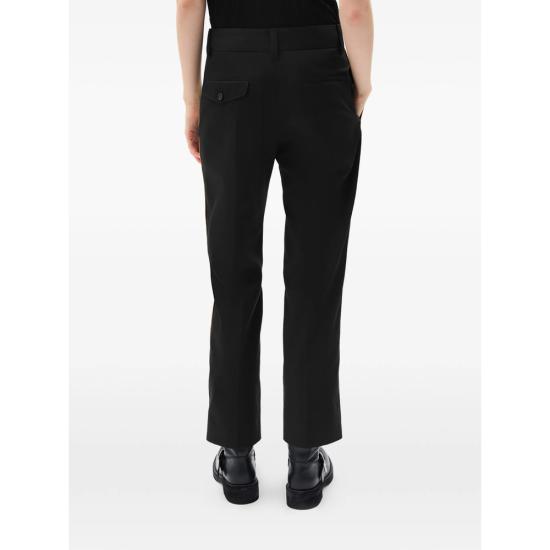 26SS 앤 드뮐미스터 스트레이트 팬츠 B0014012 FA709 099 BLACK - ANN DEMEULEMEESTER
