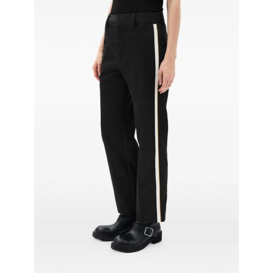 26SS 앤 드뮐미스터 스트레이트 팬츠 B0014012 FA709 099 BLACK - ANN DEMEULEMEESTER