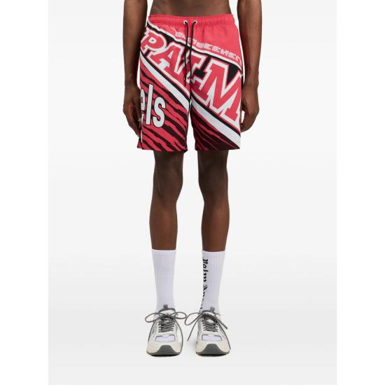 26SS 팜앤젤스 스윔팬츠 PMFD01BS26 FAB001 2510 RED BLACK - PALM ANGELS