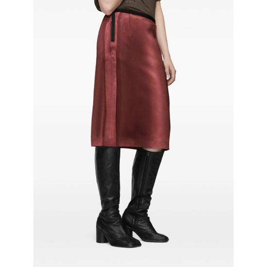 26SS 마르지엘라 미디 스커트 M35389 S51ME0052 248 RED - MAISON MARGIELA