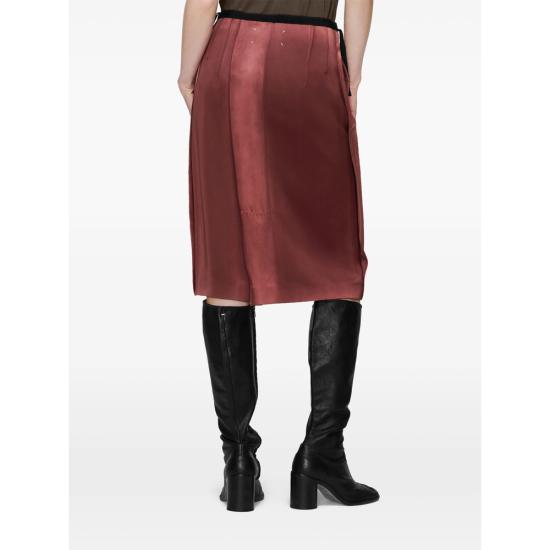 26SS 마르지엘라 미디 스커트 M35389 S51ME0052 248 RED - MAISON MARGIELA