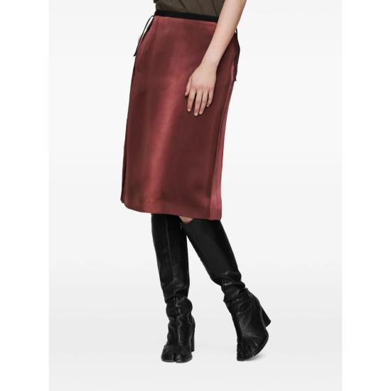 26SS 마르지엘라 미디 스커트 M35389 S51ME0052 248 RED - MAISON MARGIELA