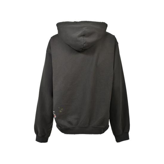 26SS 메종 미하라 야스히로 후드 티셔츠 J16HD731 BLACK - MAISON MIHARA YASUHIRO