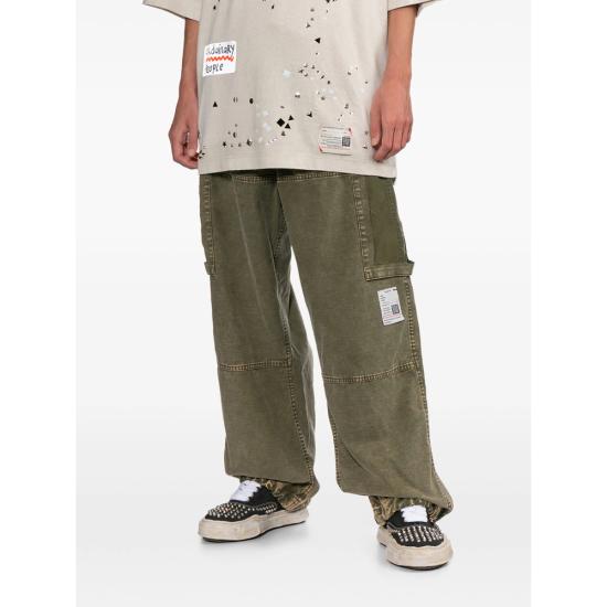 26SS 메종 미하라 야스히로 팬츠 J16PT172 DKGRE GREEN - MAISON MIHARA YASUHIRO