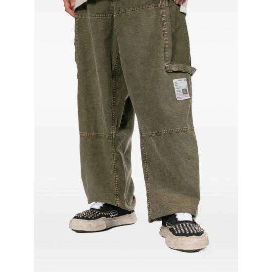 26SS 메종 미하라 야스히로 팬츠 J16PT172 DKGRE GREEN - MAISON MIHARA YASUHIRO